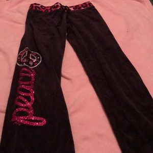 Velvet sweats